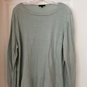 J. Crew sage green long sleeve sweater, XL